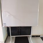 Portable Single-sided Magnetic White Board 120cm x 120cm (4ft x 4ft)