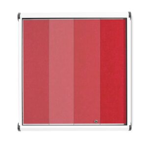 5Ft x 4Ft Indoor Lockable  Notice Board