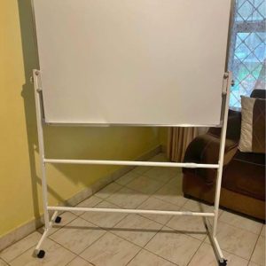 High Quality Magnetic Portable Double-sided Rotational White Board  120cm x 90cm (4ft x 3ft)