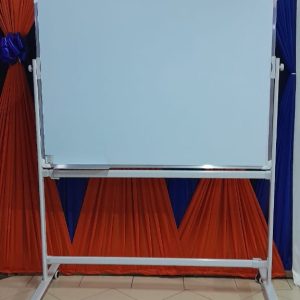 Portable Single-sided White Board 120cm x 90cm (4ft x 3ft)