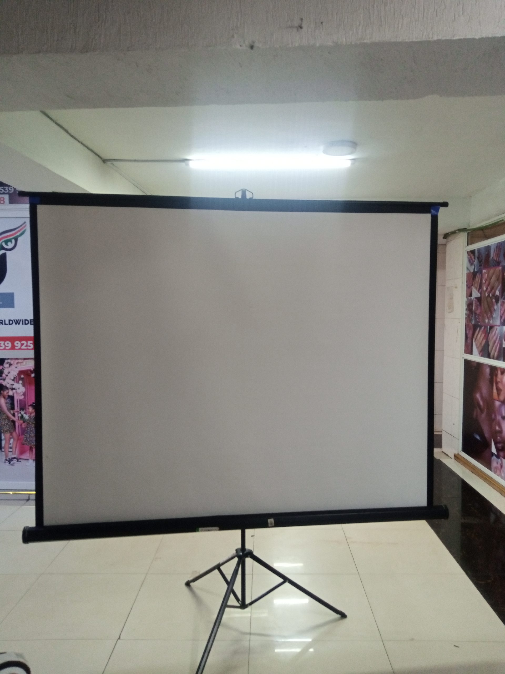 Tripod Projection Screen 240cm x 240cm (96Inch x 96Inch) Tripod Projection Screen 240cm x 240cm (96Inch x 96Inch)