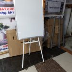 Imported Flip Chart Stand White Board 90cm x 60cm (3ft x 2ft)