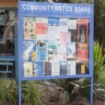 Outdoor Lockable Glass Notice Board 120cm x 120cm (4ft x 4ft)