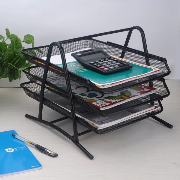 3 Tier Sliding Document Trays - Image 6