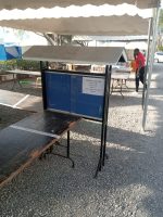 Outdoor Canopy Lockable Glass Notice Board 120cm x 90cm (4ft x 3ft) - Image 6