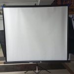 Tripod Projection Screen 240cm x 240 cm