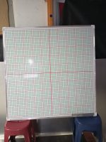 High Quality Laminated Graph Board 120cm x 120cm (4ft x 4ft)