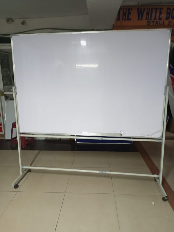 Portable Magnetic White Board 150cm x 120cm (5ft x 4ft) - Image 9