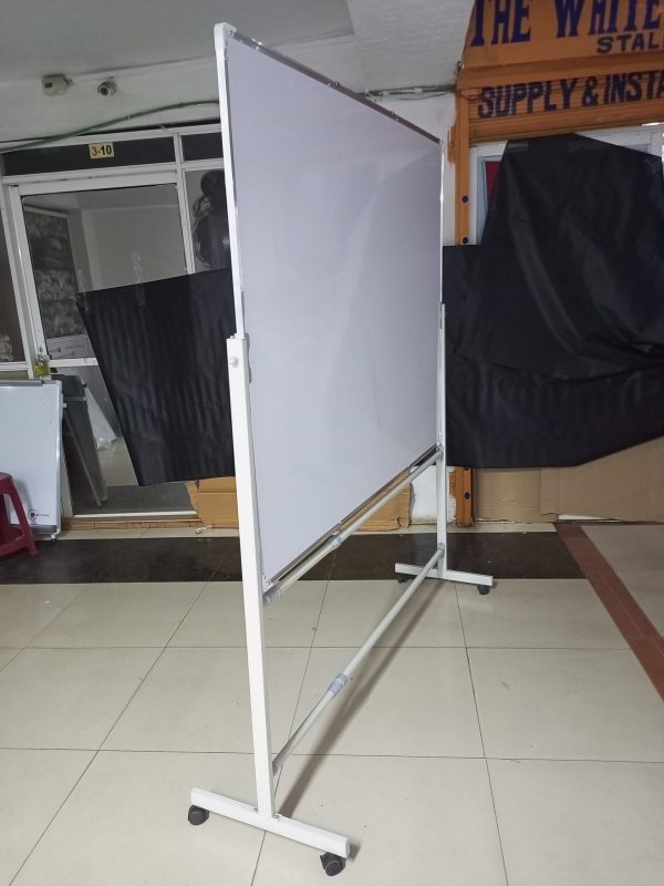Portable Double-sided Rotational White Board 150cm x 120cm (5ft x 4ft) - Image 20