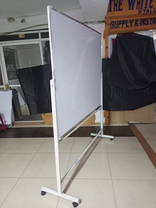 Portable Magnetic White Board 150cm x 120cm (5ft x 4ft) - Image 4