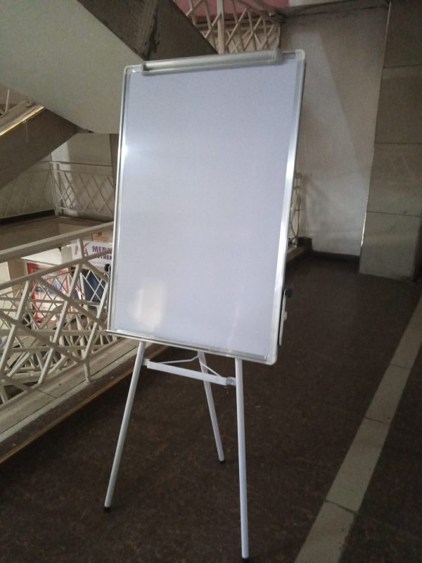 Imported Flip Chart Stand White Board 90cm x 60cm (3ft x 2ft) - Image 2