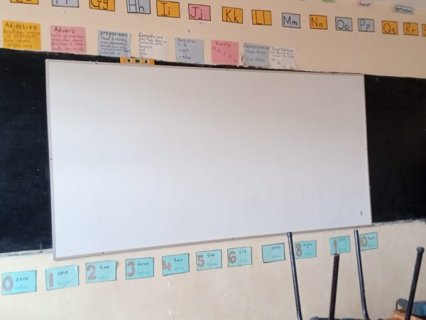 Wall Mounted Heavy Duty  White Board 240cm x 120cm (8ft x 4ft) - Image 2