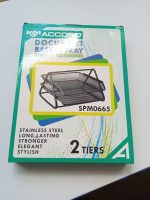 Office Tray Metallic 3 Tier -mesh - Image 13