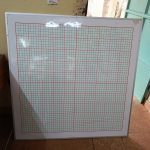 Laminated Heavy Duty Graph Board 120cm x 120cm (4ft x 4ft)