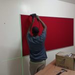 Heavy Duty Wall Mounted  Notice Board 240cm x 120cm (8ft x 4ft) - Image 3