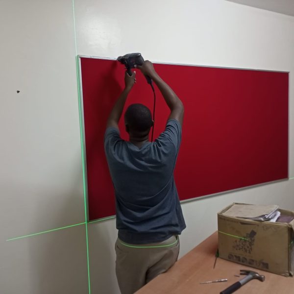 Heavy Duty Wall Mounted  Notice Board 240cm x 120cm (8ft x 4ft) - Image 3