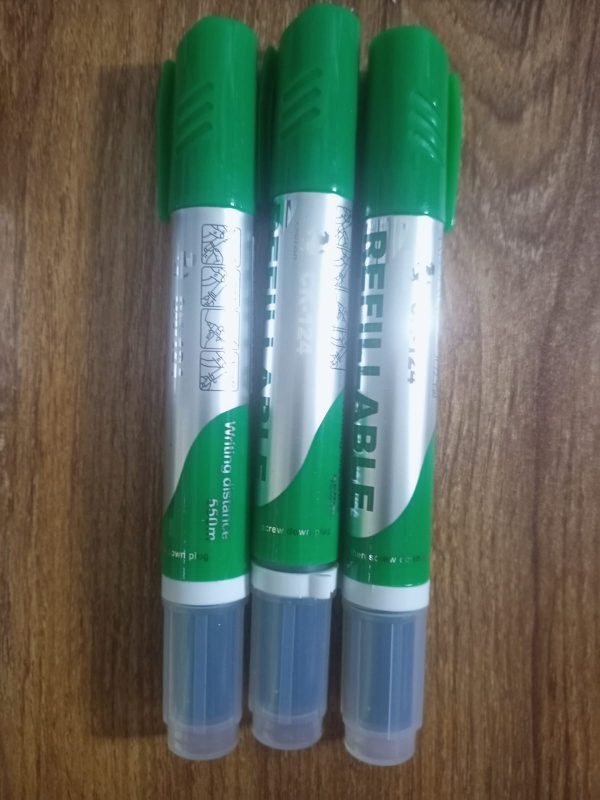 Free Ink Erasable White Board Markers (Blue / Black / Red / Green) - Image 18