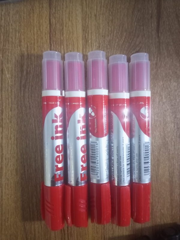 Free Ink Erasable White Board Markers (Blue / Black / Red / Green) - Image 16