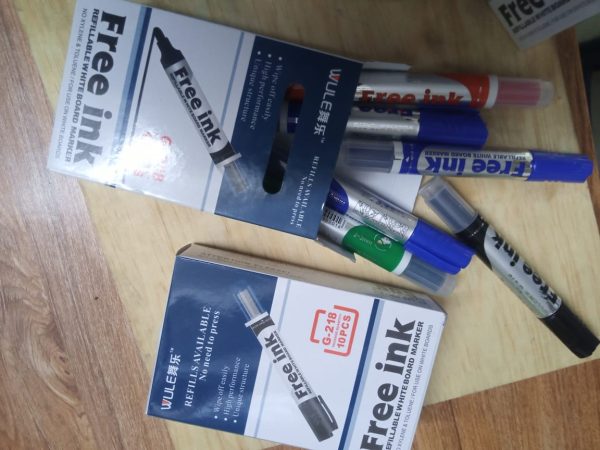 Free Ink Erasable White Board Markers (Blue / Black / Red / Green) - Image 23