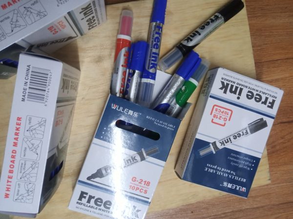 Free Ink Erasable White Board Markers (Blue / Black / Red / Green) - Image 11