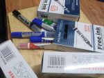 Free Ink Erasable White Board Markers (Blue / Black / Red / Green) - Image 12