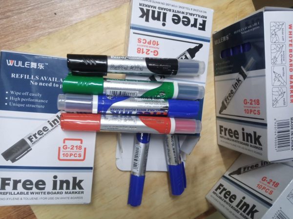 Free Ink Erasable White Board Markers (Blue / Black / Red / Green) - Image 6