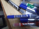 Free Ink Erasable White Board Markers (Blue / Black / Red / Green) - Image 5