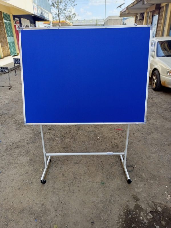 Free Standing Imported  Notice Board 120cm x 90cm (4ft x 3ft) - Image 2