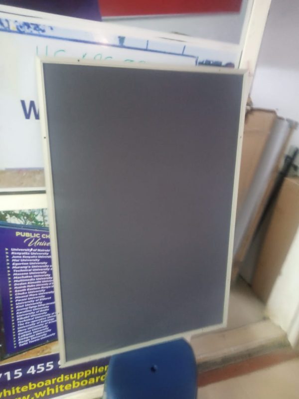 Grey Heavy Duty Pin Notice Boards 150cm x 120cm (5ft x 4ft) - Image 11