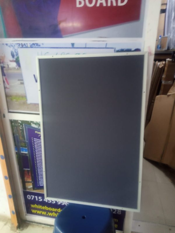 Grey Heavy Duty Pin Notice Boards 150cm x 120cm (5ft x 4ft) - Image 13