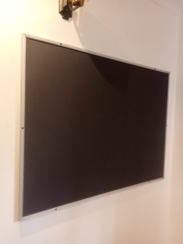 Grey Heavy Duty Pin Notice Boards 150cm x 120cm (5ft x 4ft) - Image 2