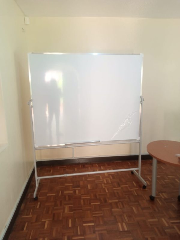 Portable Single-sided White Board 150cm x 120cm (5ft x 4ft) - Image 16