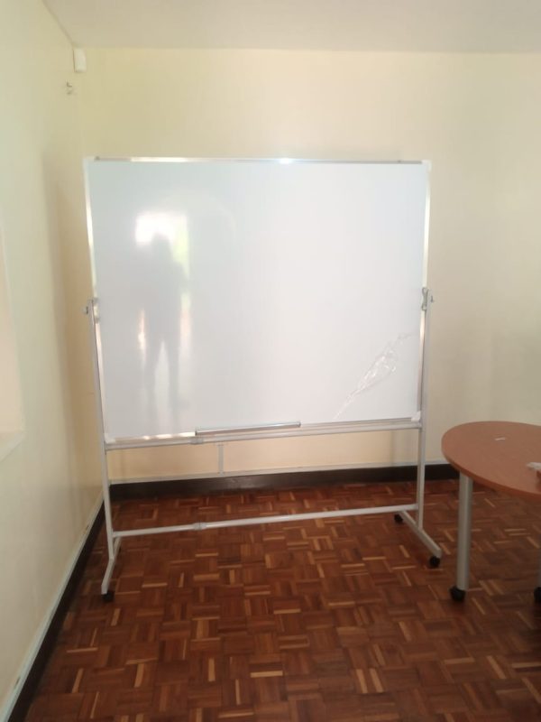 Portable Single-sided White Board 150cm x 120cm (5ft x 4ft) - Image 14