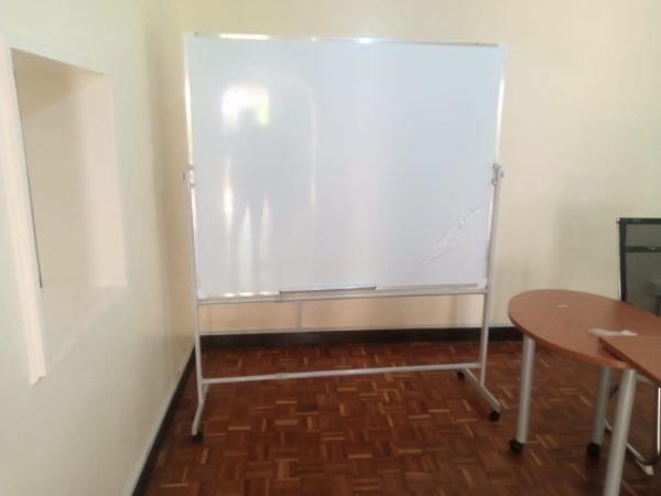 Portable Single-sided White Board 150cm x 120cm (5ft x 4ft) - Image 23