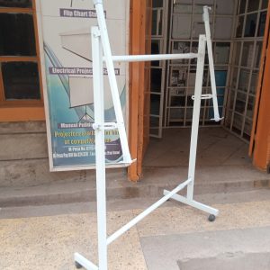 White Board Stand With Lockable Castor Wheels 240cm x 120cm (8ft x 4ft)