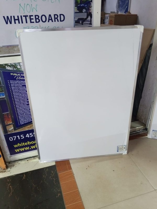 Dry Erase White Board 120cm x 90cm (4ft x 3ft) +2 Dusters - Image 6