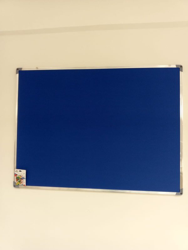 Imported Notice Board Blue / Green Colour 120cm x 90cm (4ft x 3ft) - Image 6