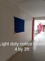 Imported Notice Board Blue / Green Colour 120cm x 90cm (4ft x 3ft) - Image 3