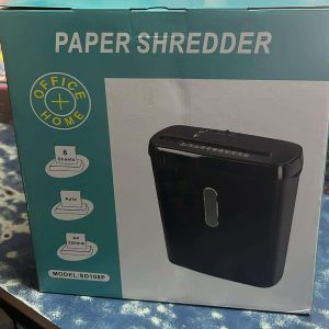 8-Sheet Strip-Cut Paper Shredder