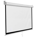 Manual Pull Down Projection Screen 200cm x 200cm