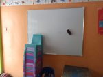 Dry Erase Magnetic White Board 180cm x 120cm (6ftx4ft) For Colleges - Image 2