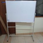Double-sided Magnetic  White Board With Movable Stand 120cm x 90cm (4ft x 3ft)
