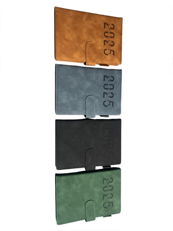 Diary A5 Soft Cover With Button - Image 2