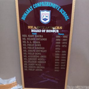 Honors Board 120cm x 60cm (4ft x 2ft)