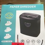 Office Paper Shredder 10 Sheet-Cross cut