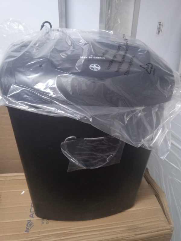 10-Sheet Cross-Cut Paper Shredder - Image 2