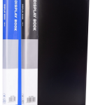 A4 Display Book with 60 Pockets (Black or Blue)