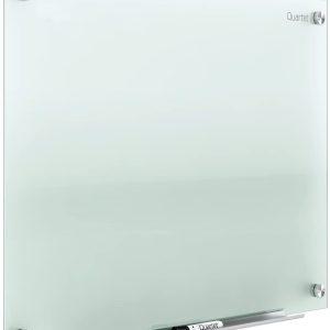 8Ft x 4Ft PVB White Abyed Glass Board 10mm With Installation Studs
