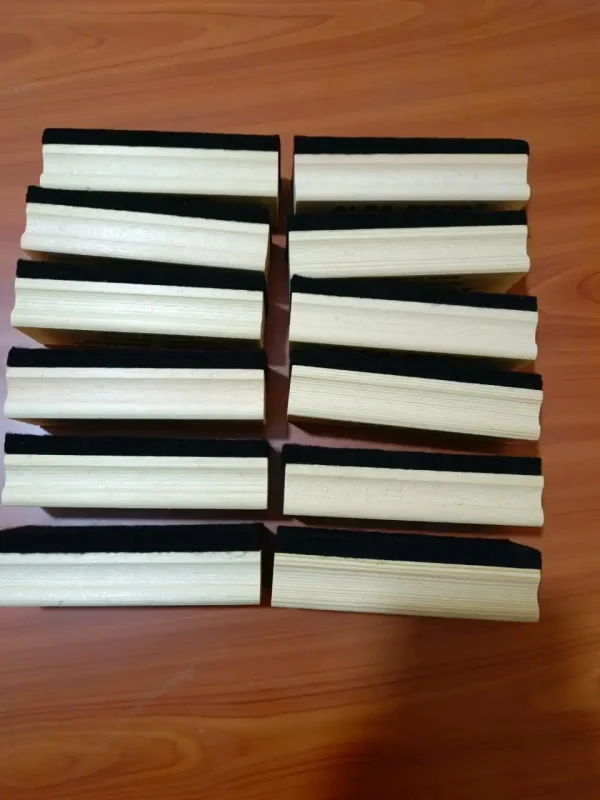 Non-Magnetic White Board & Black board Duster(Wooden) - Image 2