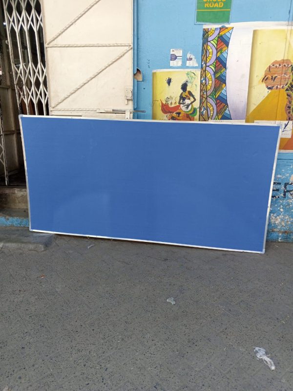 Imported Blue Notice Board 240cm x 120cm (8ft x 4ft) - Image 2